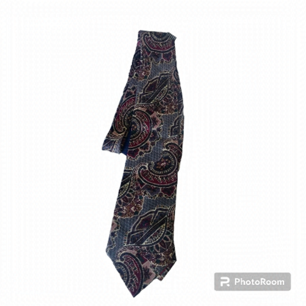Silk Paisley‎ Print Polifroni Milano Tie